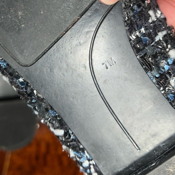 LAST CALL 3/$10 Nine West Sabineo Flats Black & Blue Size 7 FINAL PRICE - Picture 7 of 10